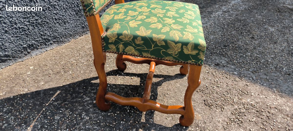Chaise style Louis XIII (image 5)