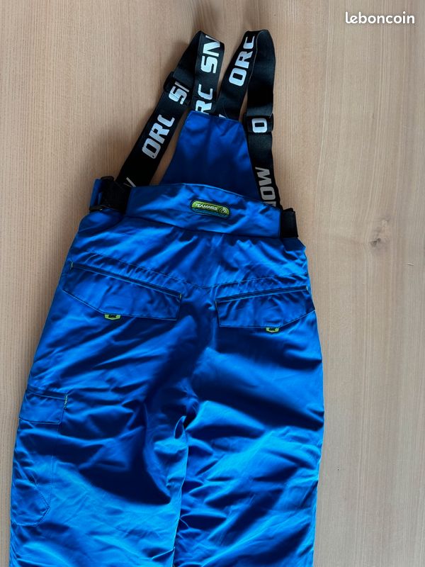 Pantalon de ski bleu enfant 10 ans Orchestra Etat neuf