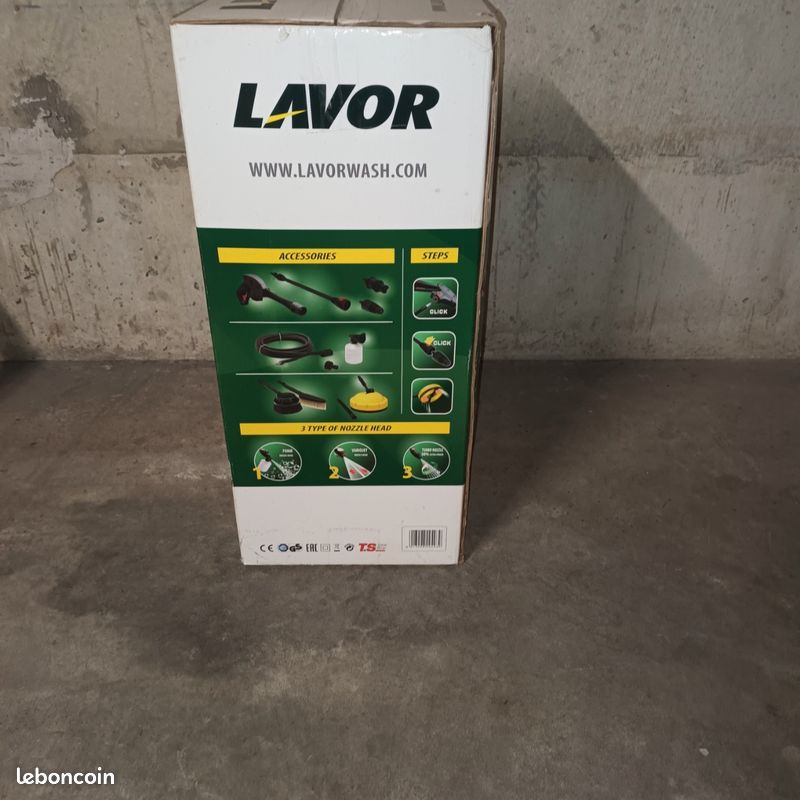 Nettoyeur haute pression LAVOR ONE EXTRA 135 – Neuf en carton fermé (image 3)