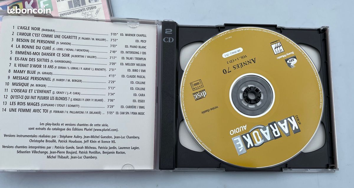 Lot de 4 cd Karaoké (image 4)