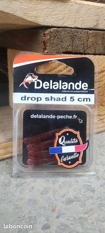 Leurre Souple Delalande Drop Shad 5cm - Par 10 : : Sports et  Loisirs