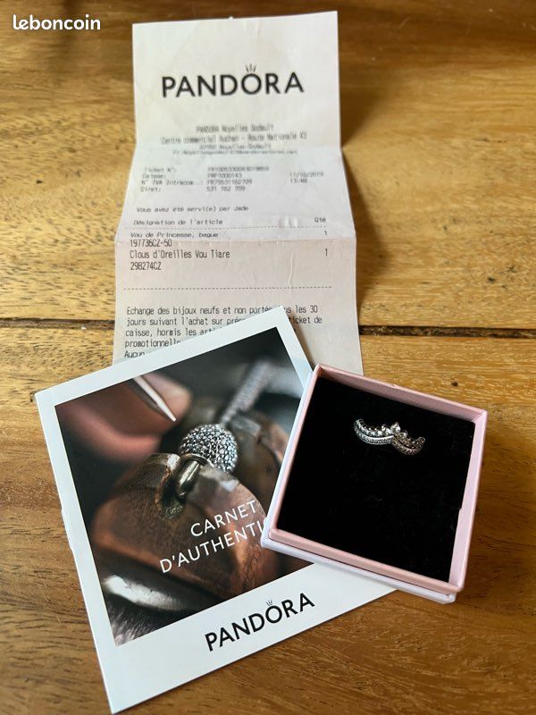 Bague Pandora Vœu Princesse Montres Bijoux