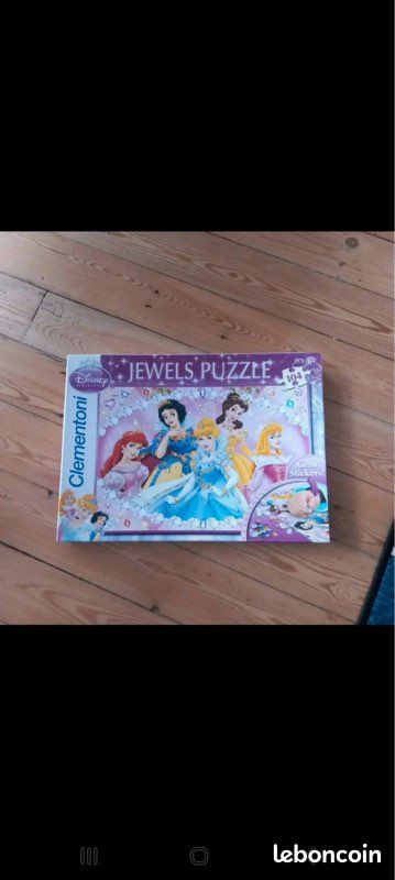 Jeux 3 en 1, puzzle et barbies princesses Disney (image 4)