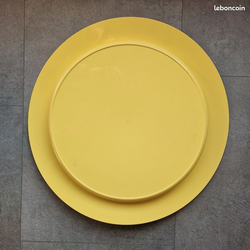 Joli Plateau desserte Guzzini jaune (image 4)