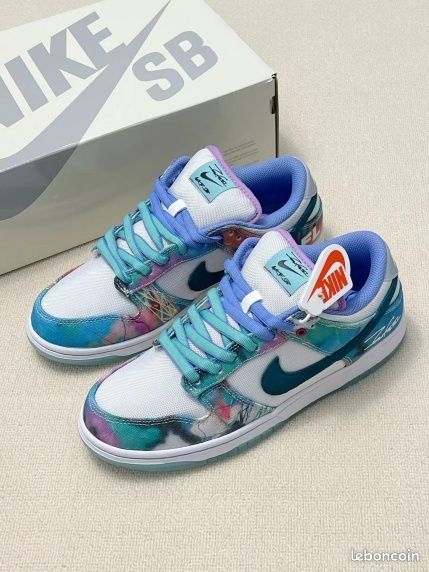 Nike Dunk Low Fut'ura Labora'tories Blea'ched Aqua Taille 42 (image 3)