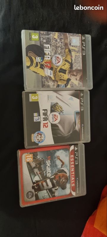 Lot de 3 jeux PS3 voir la description (image 1)
