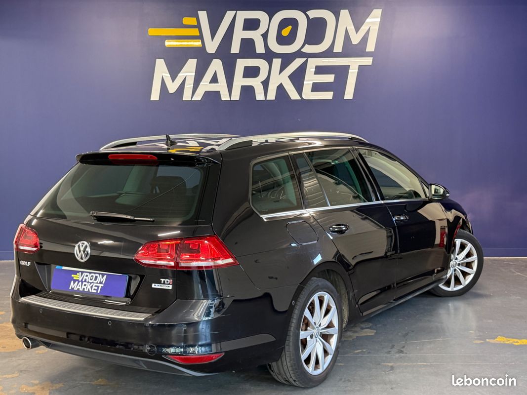 VOLKSWAGEN Golf SW 1.6 D 110ch Confortline Business - 2016 - CarPlay - Boîte auto (image 6)