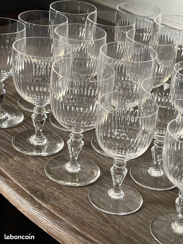 Verres à pied cristal Baccarat modèle Renaissance (image 7)
