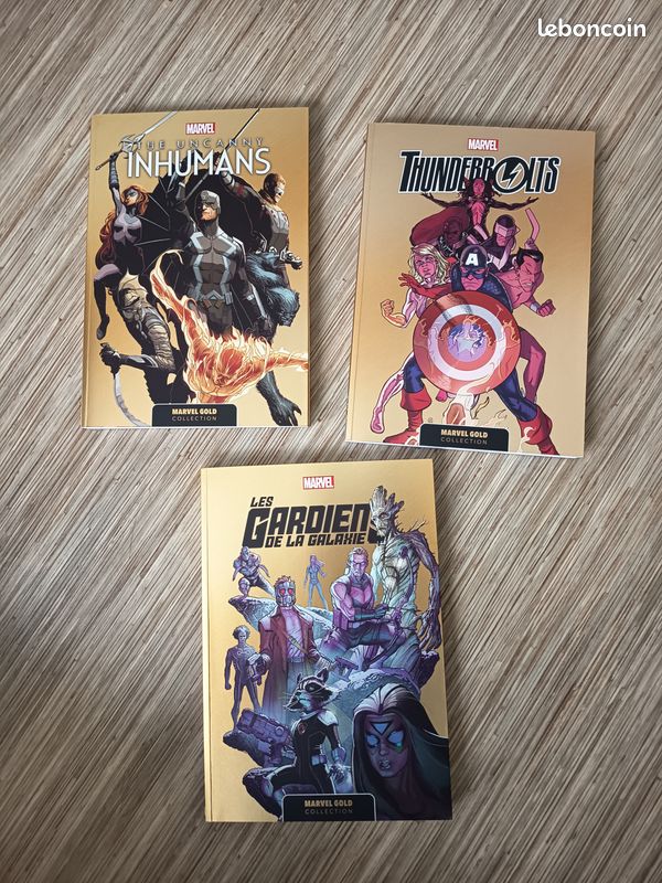 3 livres Marvel comme neuf (image 1)