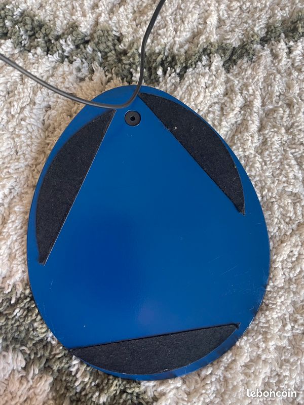 Grande lampe bleue cobra Manade made in France, rare dans cette couleur (image 9)