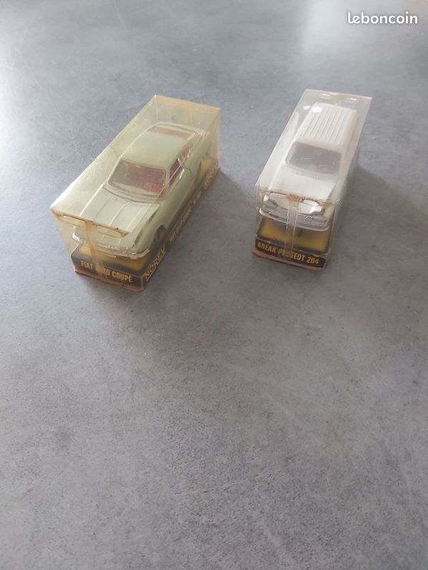 NOREV 1/43 Fiat Dino Coupé - Blanche - Miniature Collection - Occasion Boîte