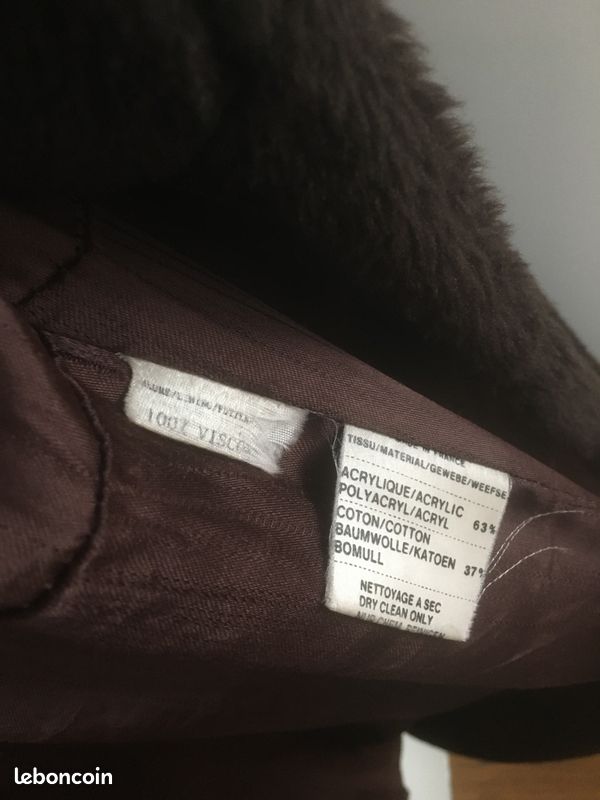 Manteau long "Jean Louis de Paris" vintage T 38 (image 5)