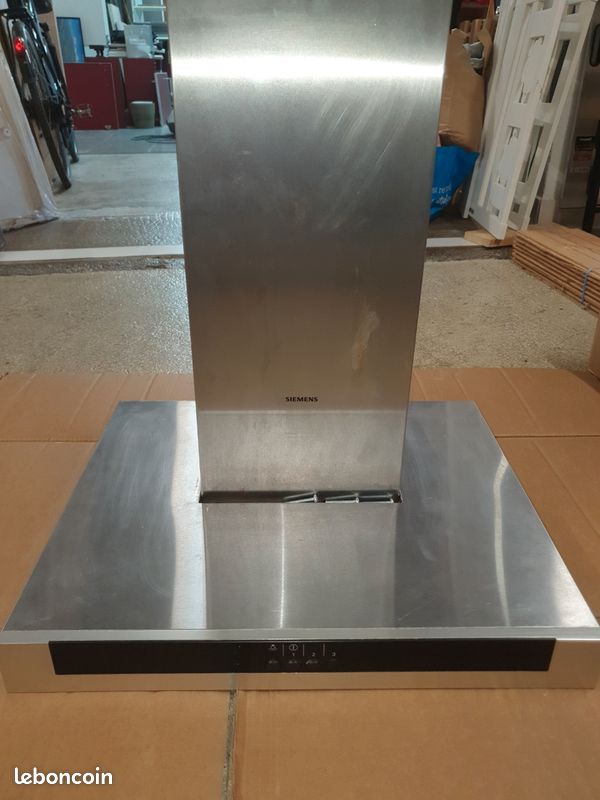 Hotte inox et noir Siemens (image 3)
