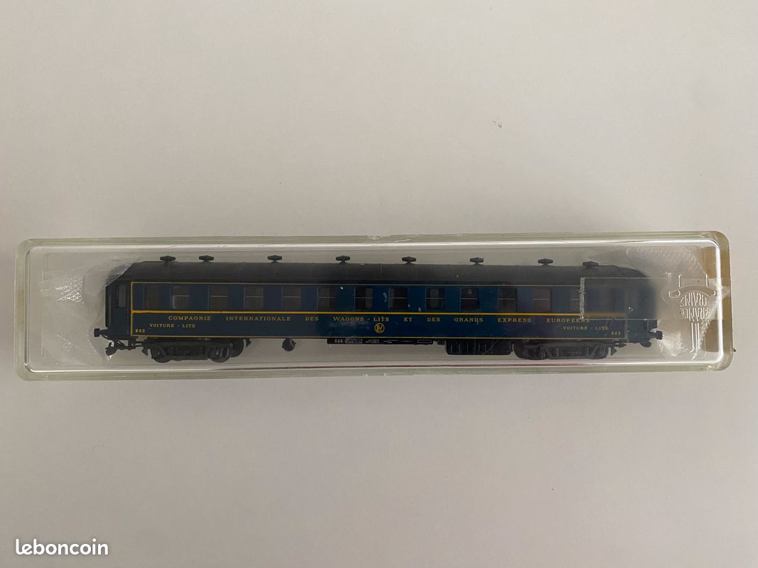 Y438 FRANCE TRAINS Voiture Ho 236 Kit monté Wagon lits CIWL 583 | UK