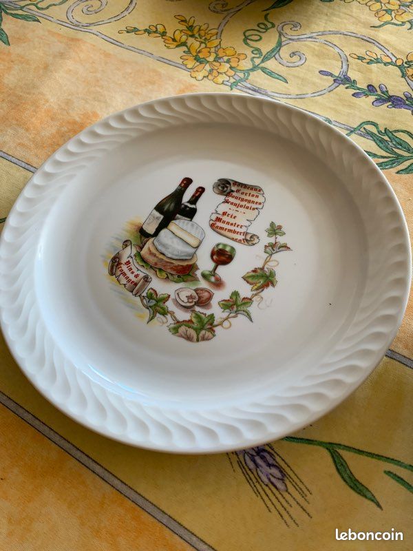 Service à fromage en porcelaine (image 2)
