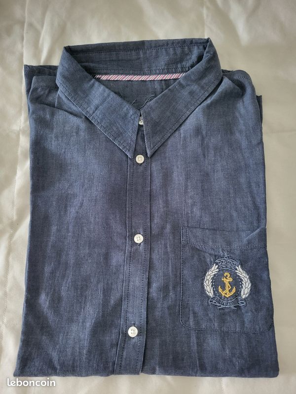 Chemise manches longues - SAINT-JAMES - Taille 48 - NEUVE (image 1)