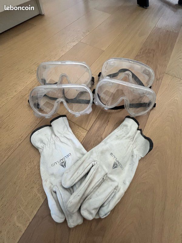 Lot de 12 paires de gants Manutention synthnoir - paume renforcé autogrip Taille 9