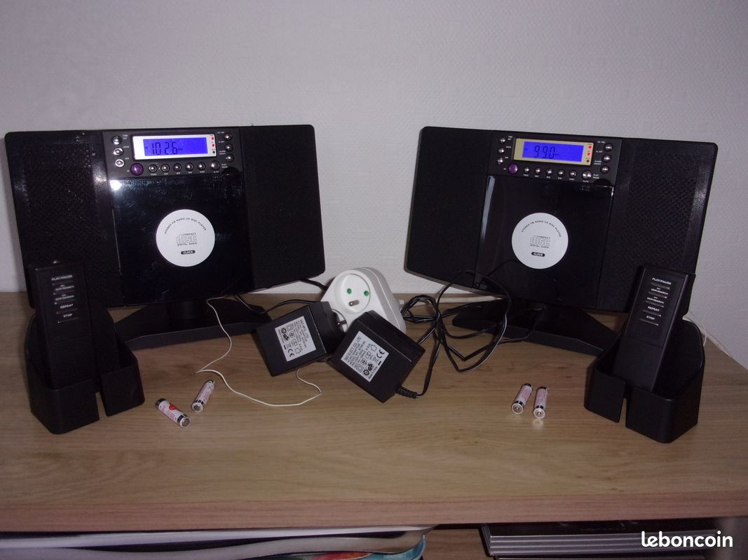 Mini Chaine Lecteur CD , Radio , Réveil , Trois en un (image 1)