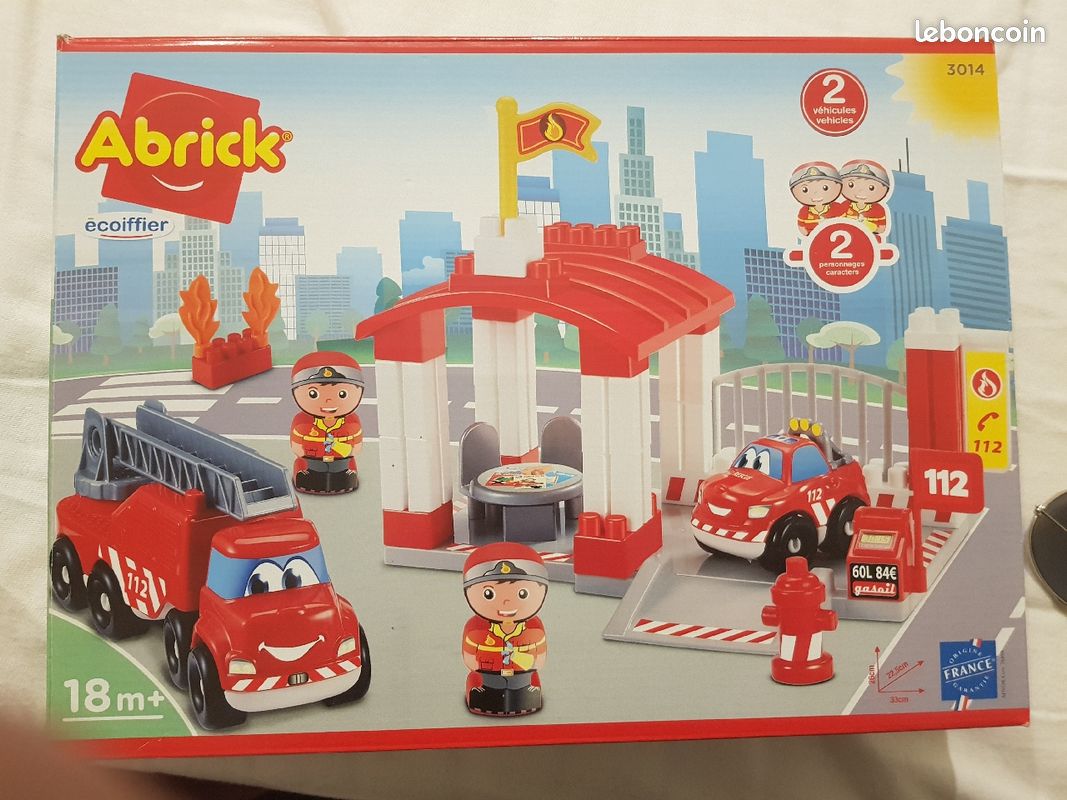Jeu "caserne des pompiers" ABRICK" (image 2)