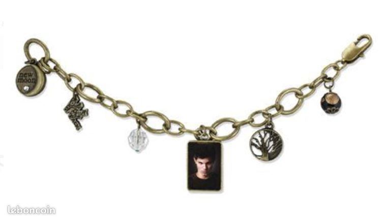 Bracelet The Twilight Saga New Moon Chunky Charm Jacob - NECA 2010 - Neuf (image 6)