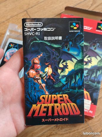 SUPER METROID SNES super Nintendo FAH GUIDE EUR 349,50 - FR SUPER METROID SNES super Nintendo FAH GUIDE EUR 349,50 - FR