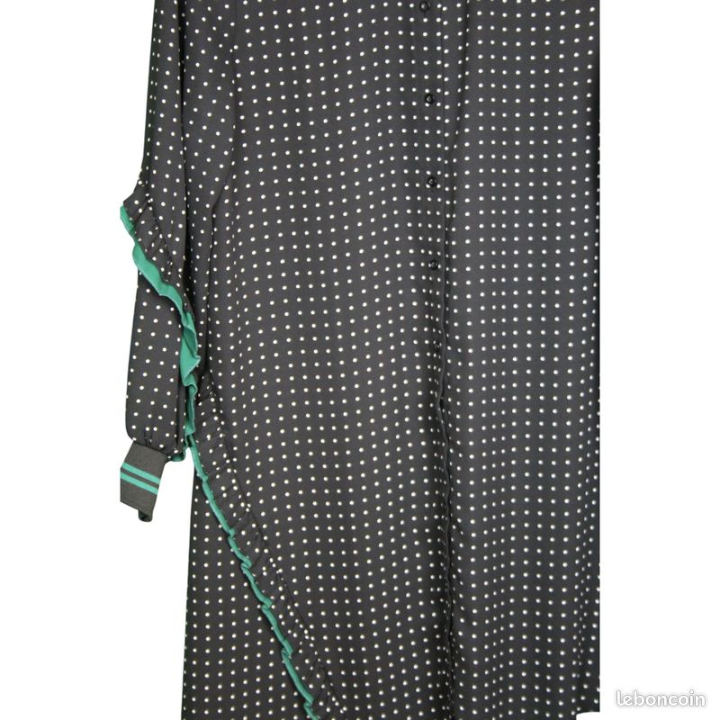 Robe courte M 38 Zara Noir Vêtements