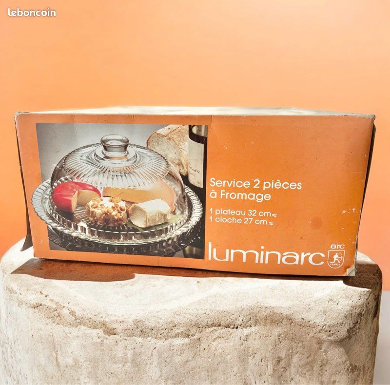 Cloche À Fromage Luminarc Années 80