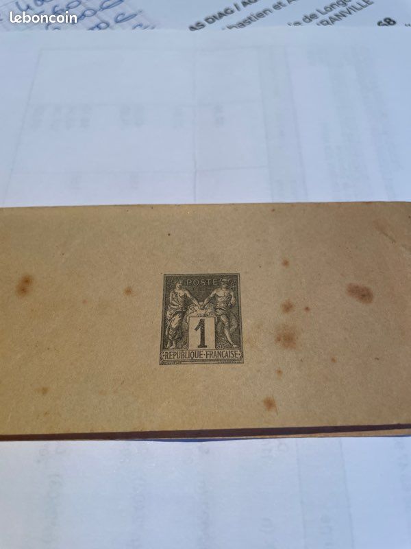 Entier postal type Sage (image 2)