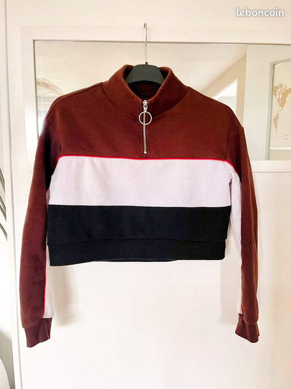 Sweat à col droit H&M Vêtements