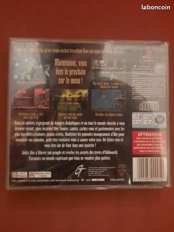 Oddworld : L'Exode d'Abe - PSX - Jeu Occasion Pas Cher