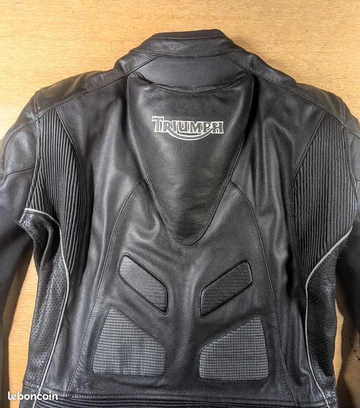 Combinaison integrale triumph cuir (image 6)