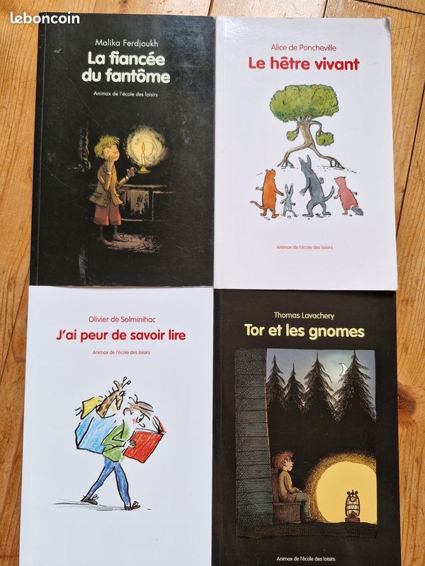 Lots de 4 romans 7 / 9 ans (image 1)