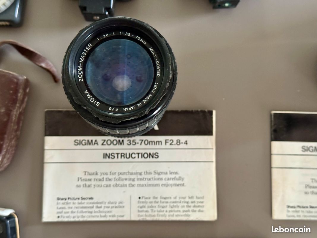 Appareil photo RICOH avec accessoires + reflex Lubitel (image 3)