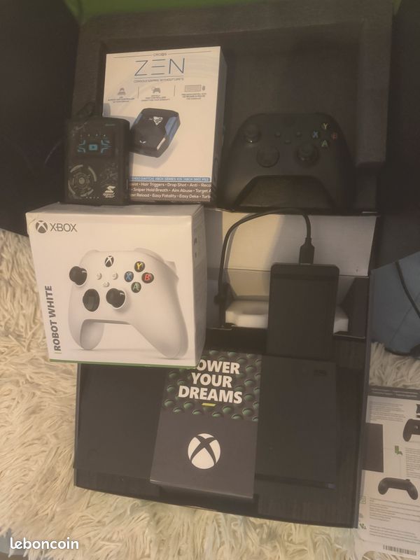 Xbox séries x plus Crons zen plus Hama plus disque dur externe 512 (image 2)