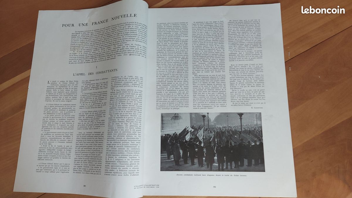 Revue L’Illustration n°4991 – 29 octobre 1938 – Guerre en Chine / Japon / Conservatoire de Paris (image 2)