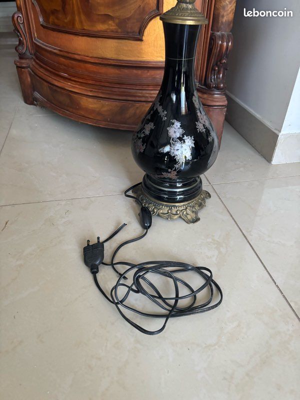 Ancienne lampe à pétrole époque Napoléon III (image 7)
