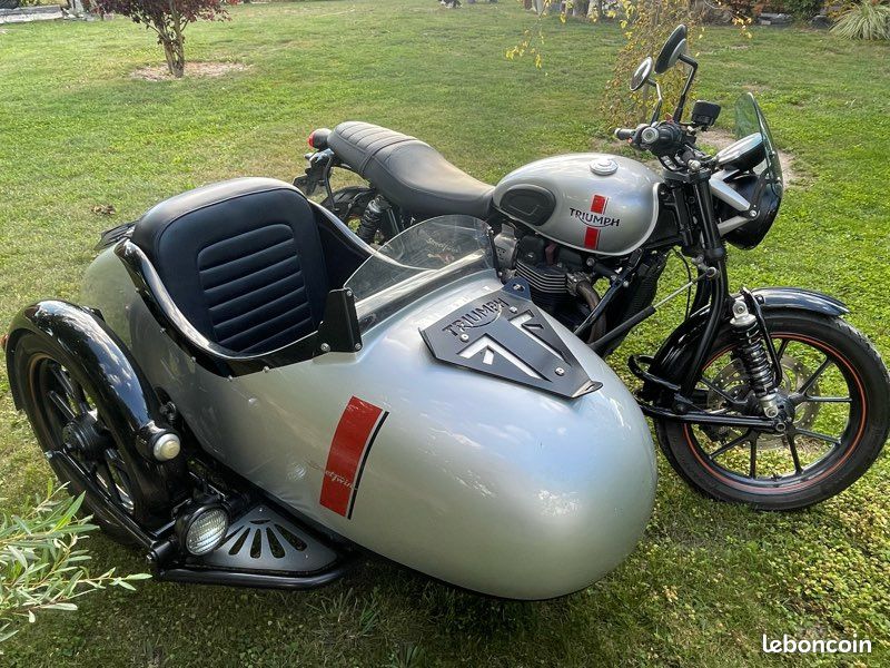 Vintage Triumph Street Twin Sidecar Side Car Triumph 900 Street