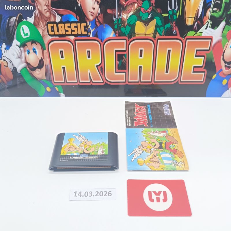 Jeu Astérix And The Great Rescue - Complet - Sur Sega Megadrive - PAL