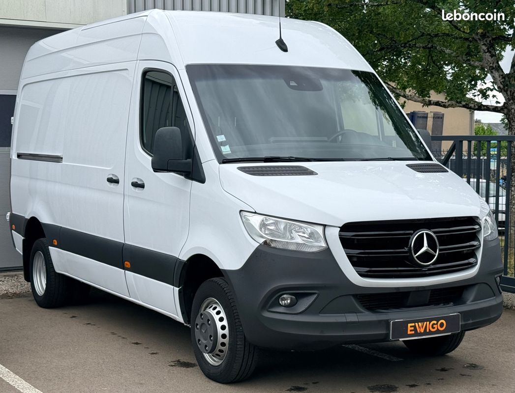 MERCEDES-BENZ SPRINTER VU FOURGON III PHASE 1 3.0 V6 519 190 Ch 4X2 37S 3,5T - 2 EME MAIN - ROUES JUMELEES - ORIGINE FRANCE (image 1)