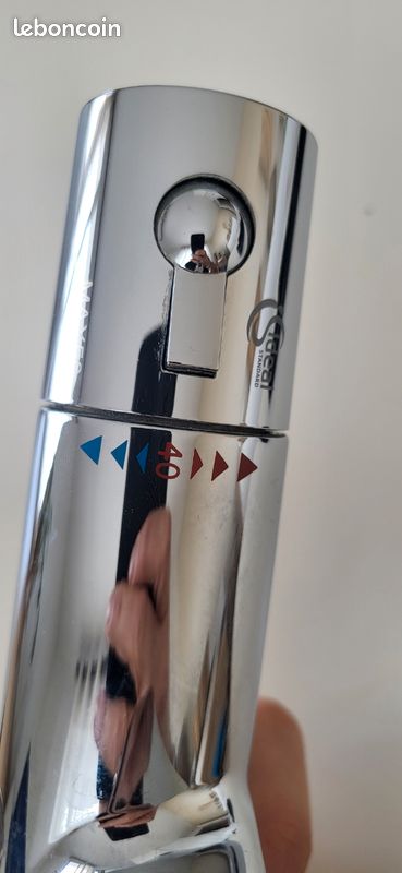 Robinet chrome thermostatique de baignoire (image 4)