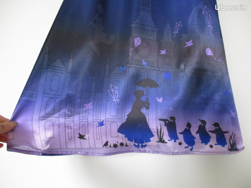 Déguisement anglais de Marie Poppins taille 9/10 ans de marque Disney tbe (image 7)