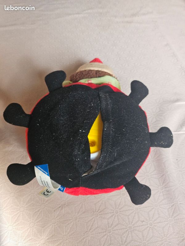 Peluche musicale coccinelle (image 3)