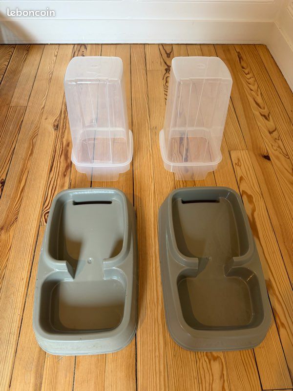 Distributeur 2en1 Croquettes/Eau - 8L (image 2)