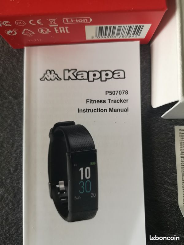 Bracelet d'activité Kappa neuf Montres Bijoux
