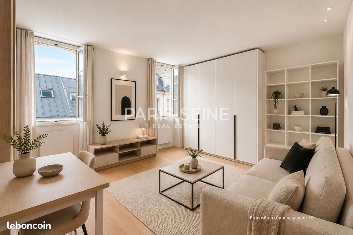 Appartement 1 pièce 27 m² · à Paris · 27 m² · 388 500 €