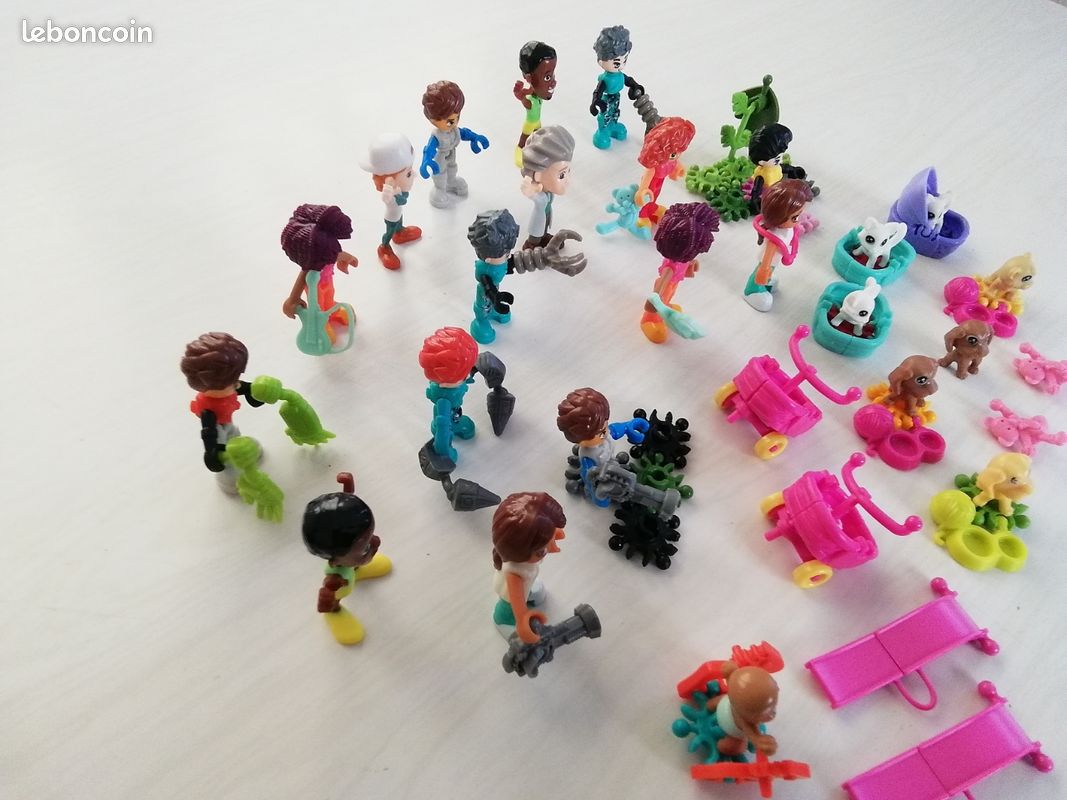 Kinder figurines ancien montable lot Infinimix accessoires 2015/16/17... (image 4)