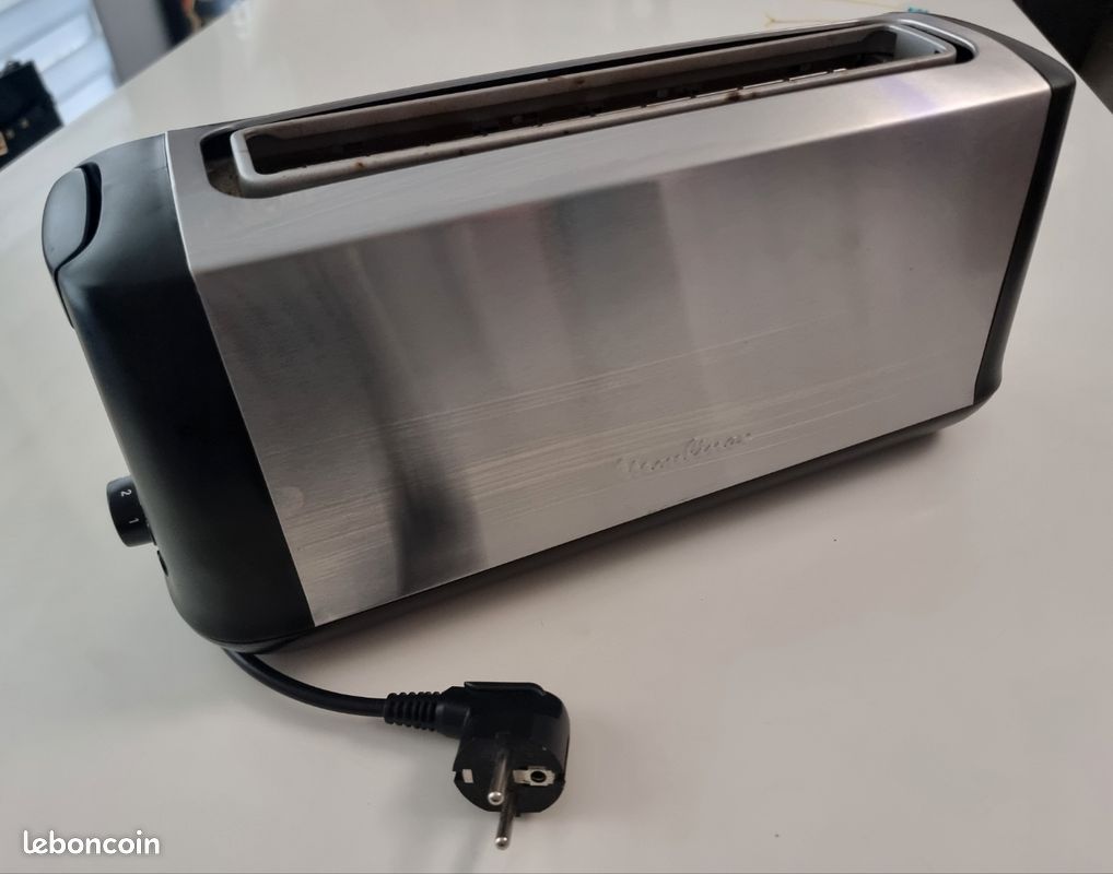 Grille-pain - Moulinex LS340811 - 2 tranches - 7 niveaux de dorage - dégivrage - acier inoxydable (image 2)