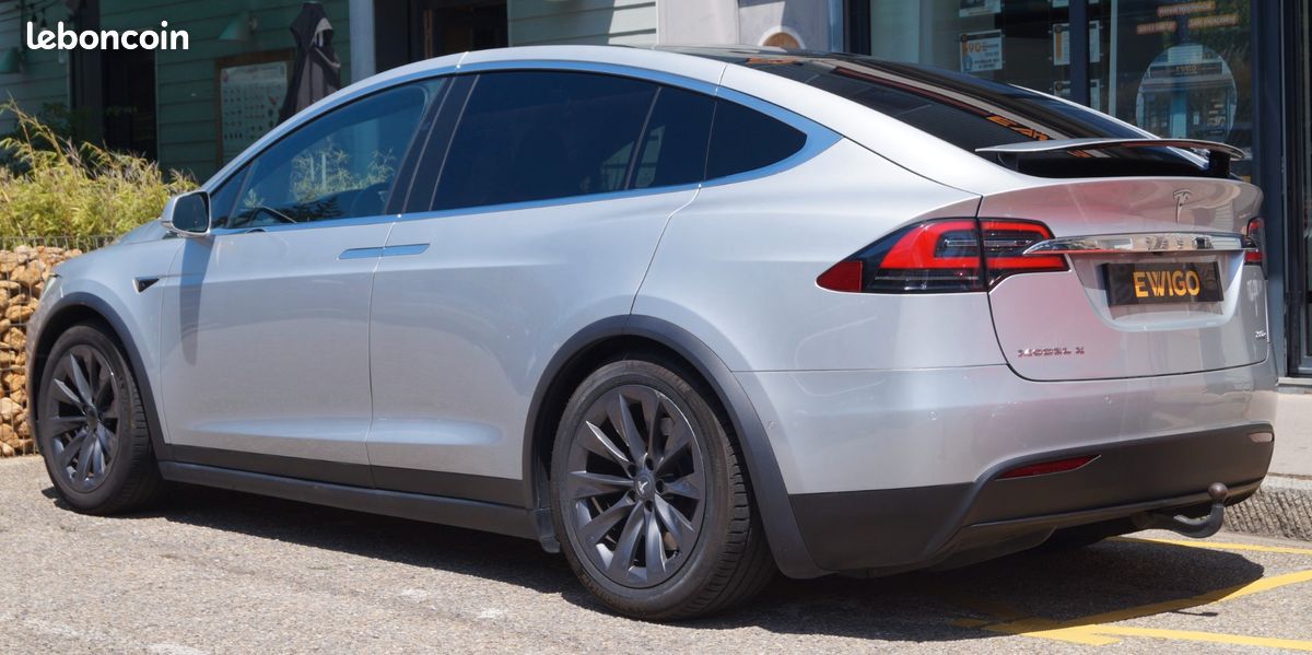 Tesla model-x 100d 422 ch 100kwh 4wd dual-motor bva 5 places + batterie neuve facture tesla (image 7)