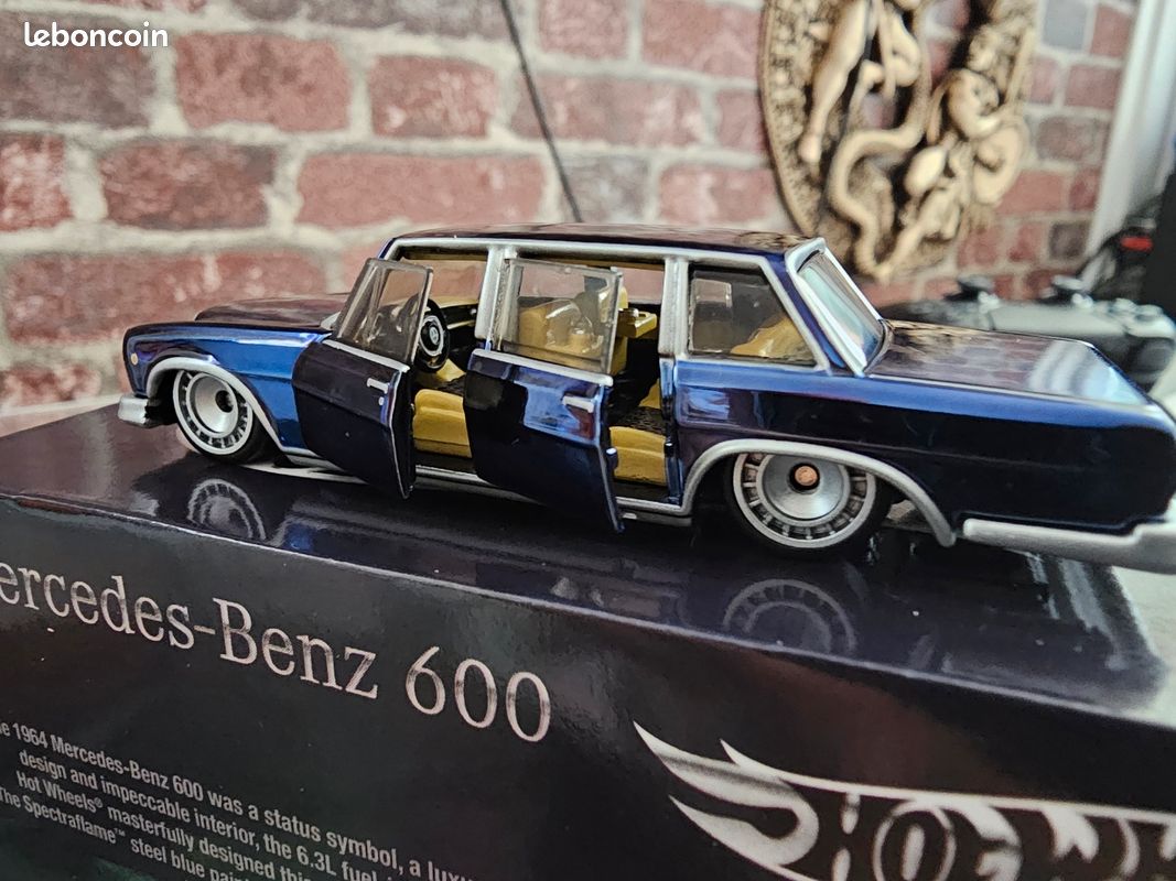 Hot Wheels 1964 Mercedes-Benz 600
RLC 600
RLC Exclusive 1964 Mercedes-BenzHot Wheels Collectors
RLC Exclusive 1964 Mercedes-Benz 600 600Hot Wheels Collectors
RLC Exclusive 1964 Mercedes-Benz 600 (image 8)