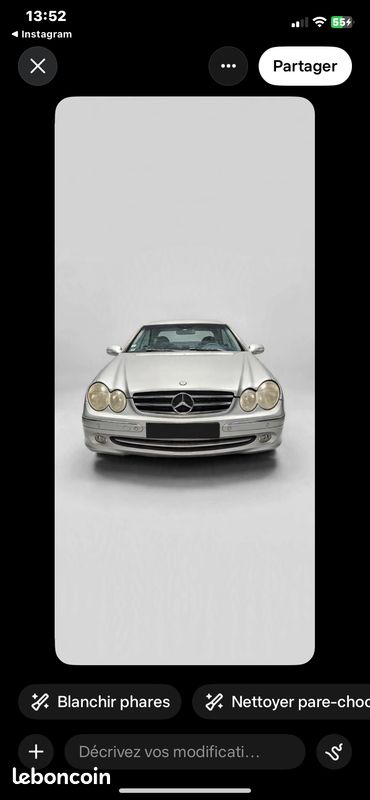 Mercedes clk coupe 2.7 270 elegance (image 2)